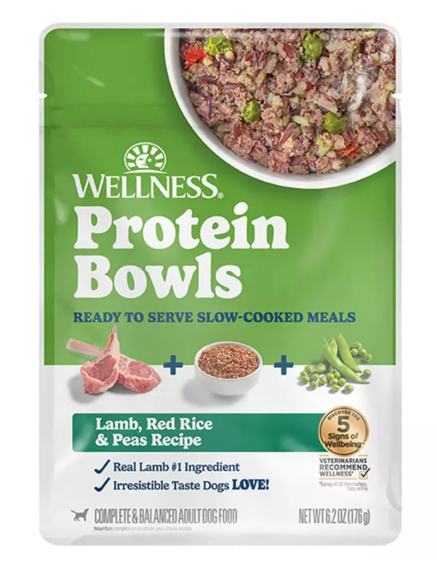 Wellness - Protein Bowls - Lamb, Red Rice, Peas