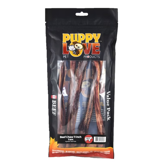Puppy Love - Beef Chew 11" 5pk