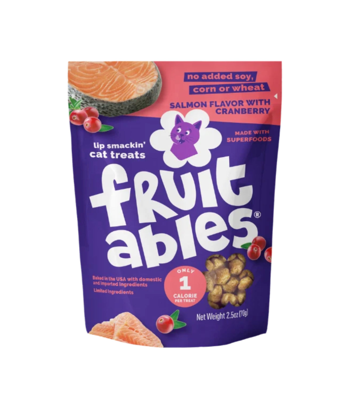 Fruitables Cat - Salmon & Cranberry