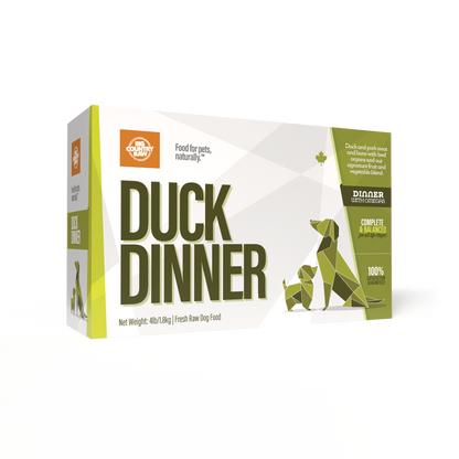 Big Country Raw - Duck Dinner 4lbs