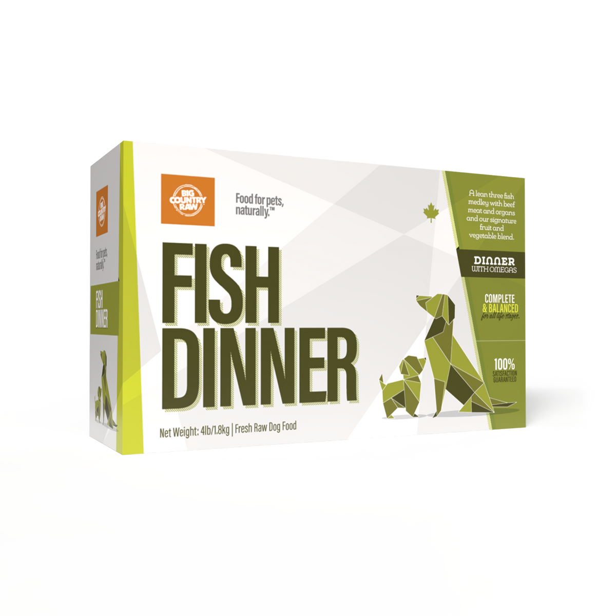 Big Country Raw - Fish Dinner 4lbs