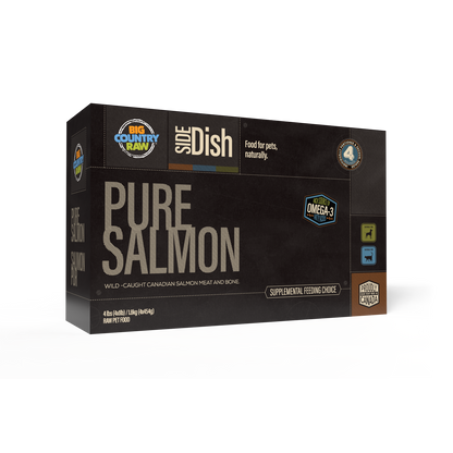 Big Country Raw - Side Dish-  Pure Salmon 4lbs