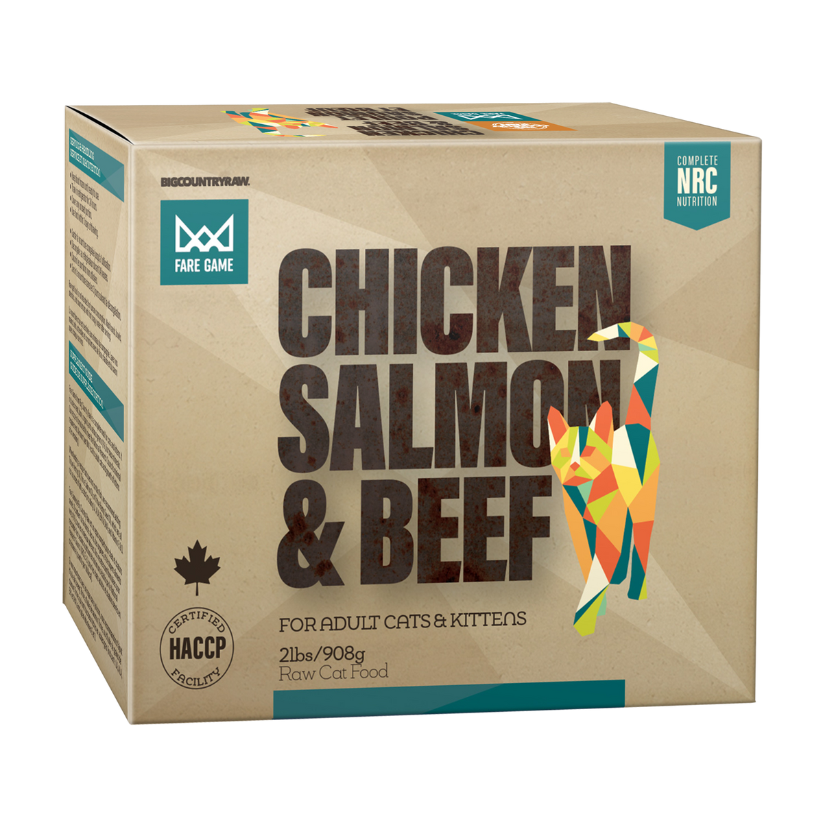 Big Country Raw - Fare Game - Chicken, Salmon & Beef