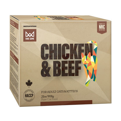 Big Country Raw - Fare Game - Chicken & Beef