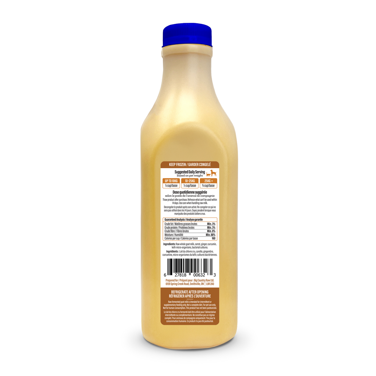 Big Country Raw - Goat Milk - Immunity