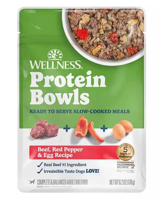 Wellness - Protein Bowls - Beef, Red Pepper, Egg