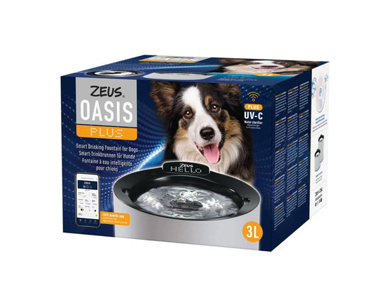 Zeus - Oasis Plus - 3L Dog Smart Fountain