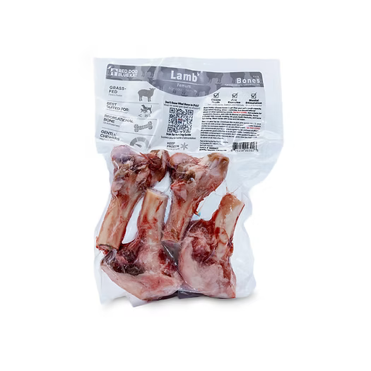 Red Dog Blue Kat - Raw Lamb Femurs 4 pk