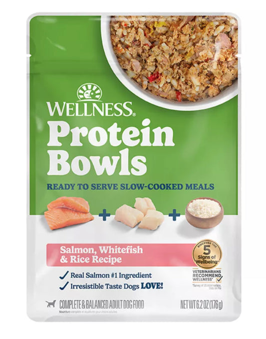 Wellness - Protein Bowls - Salmon, Whitefish, Rice