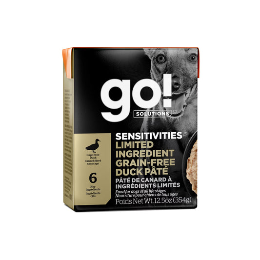 GO! Sensitivities - Grain-Free Duck Pate 12.5oz | Dog