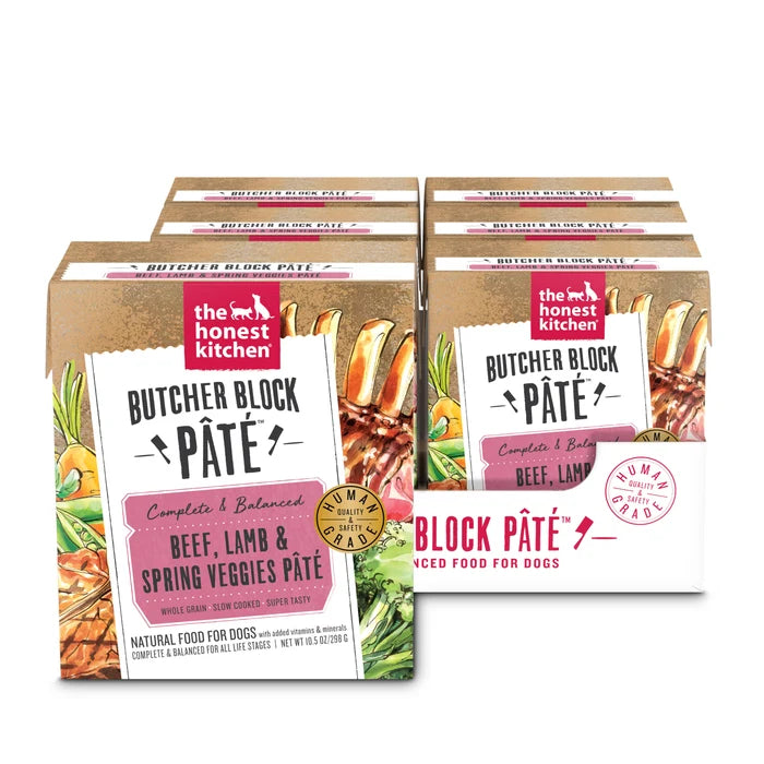 Honest Kitchen - Pate - Beef, Lamb & Spring Veggies