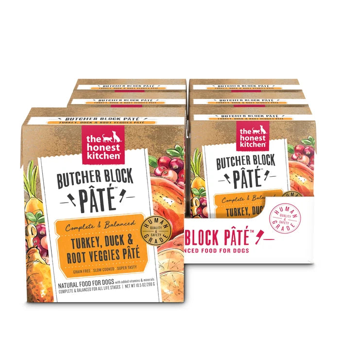 Honest Kitchen - Pate - Turkey, Duck & Root Veggies