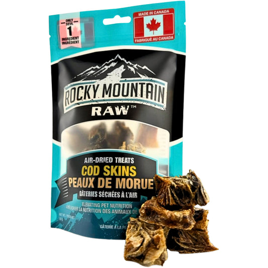 Rocky Mountain Raw - Cod Skins - Air Dried Dog Treat
