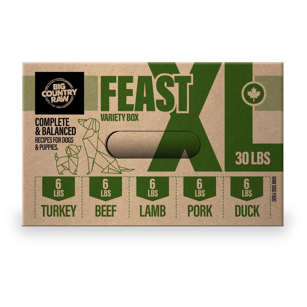 Big Country Raw - XL - Feast