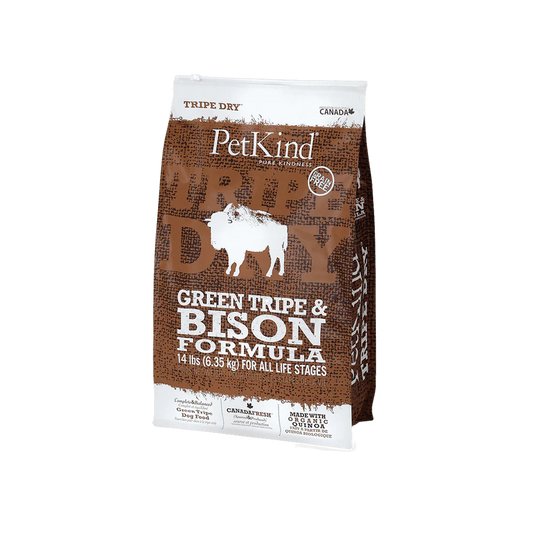 Petkind - Green Tripe & Bison Formula