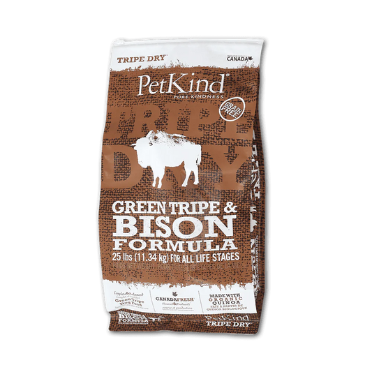 Petkind - Green Tripe & Bison Formula