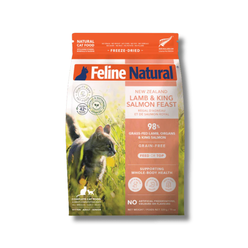 Feline Natural - Lamb and King Salmon Feast
