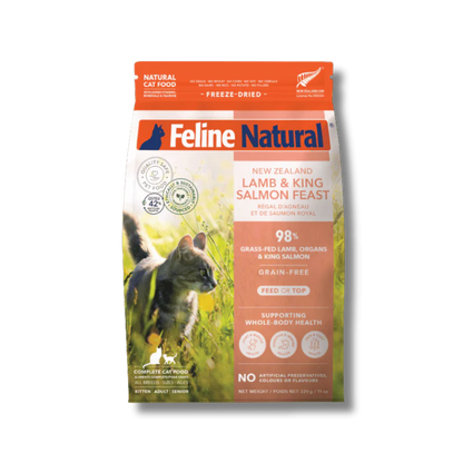 Feline Natural - Lamb and King Salmon Feast