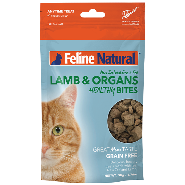 Feline Natural - Healthy Bites - Lamb & Organ