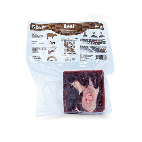 Red Dog Blue Kat - Raw Meaty Beef Shanks - Large