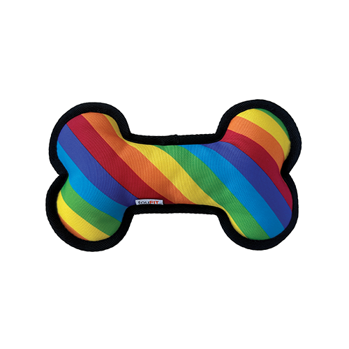 FouFou - Rainbow Bone - Dog Toy