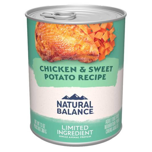 Natural Balance - Limited Ingredient - Chicken & Sweet Potato
