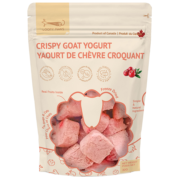 Loopy Paws - Yogurt - Freeze Dried Treat