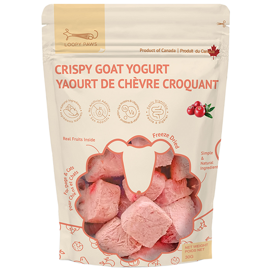 Loopy Paws - Yogurt - Freeze Dried Treat