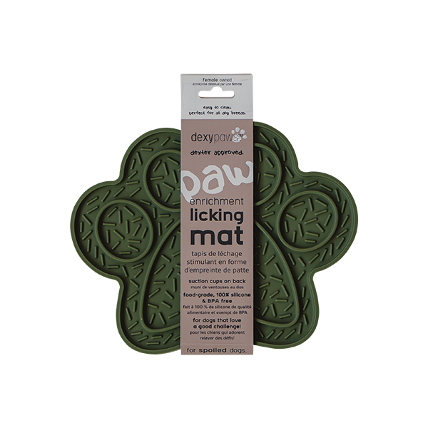 Dexypaws - Dog Enrichment - Paw Lick Mat
