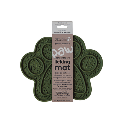 Dexypaws - Dog Enrichment - Paw Lick Mat