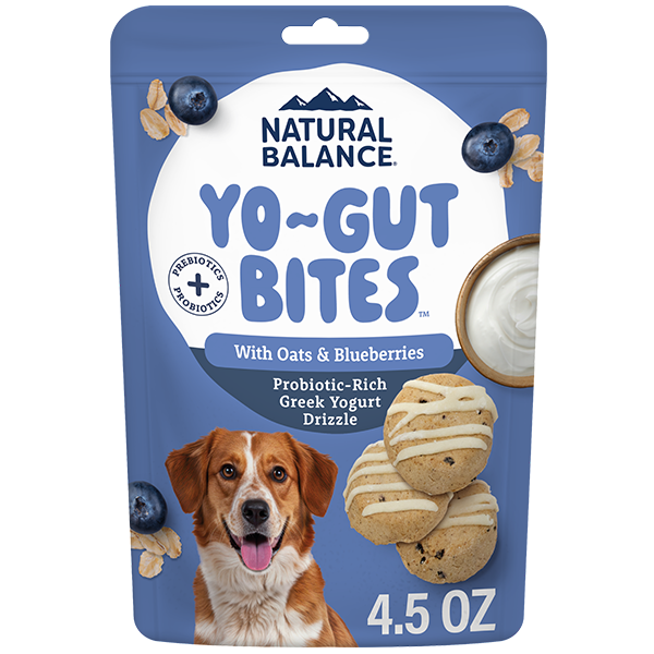 Natural Balance Yo~Gut - Oats & Blueberrries - Dog Treat