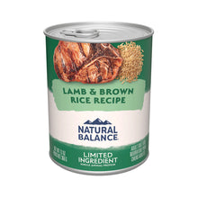 Natural Balance - Limited Ingredient - Lamb & Brown Rice