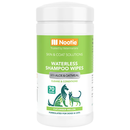 Nootie - Waterless Shampoo Wipes - Cucumber & Melon