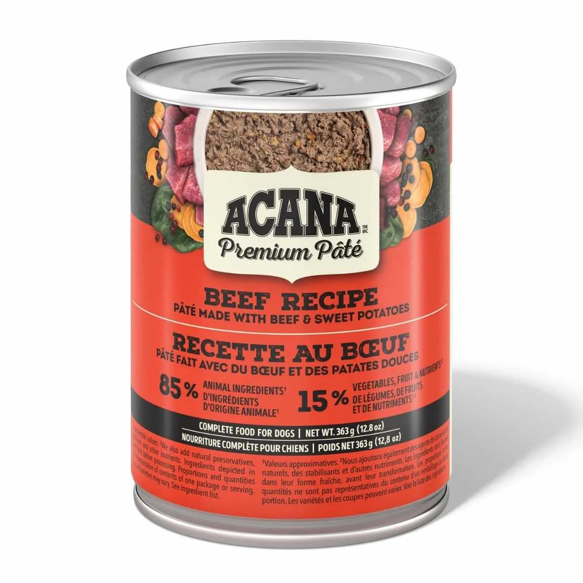 Acana - Beef Premium Pate - Beef & Sweet Potato