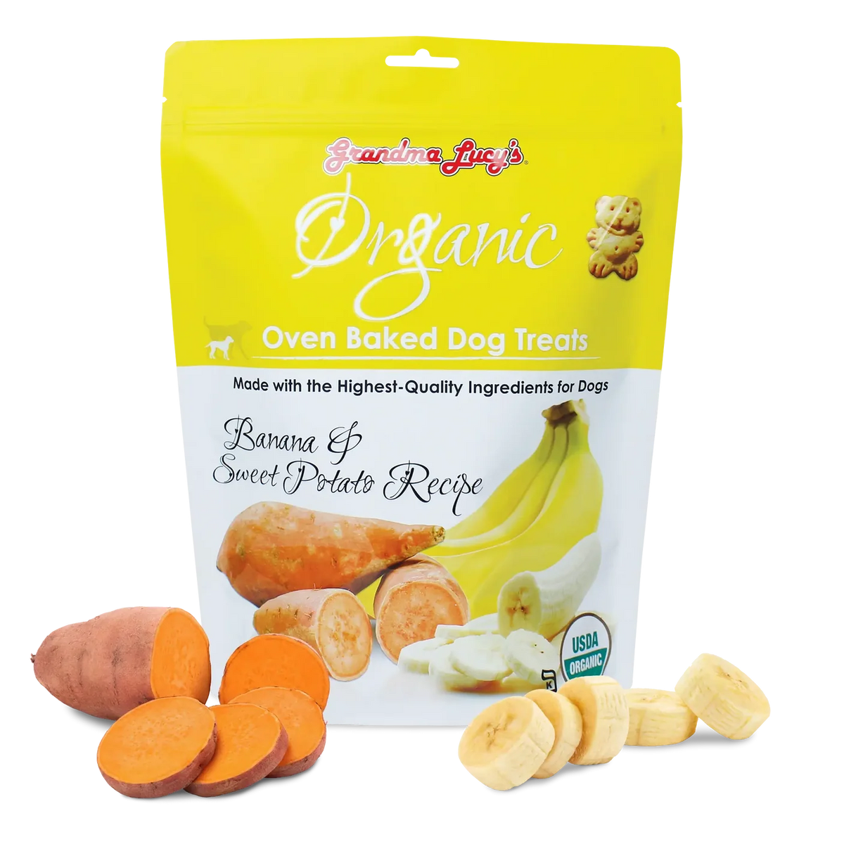 Grandma Lucy's - Organic Banana & Sweet Potato Cookies