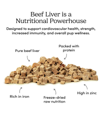 Crumps - Mini Trainers Freeze-Dried Beef Liver