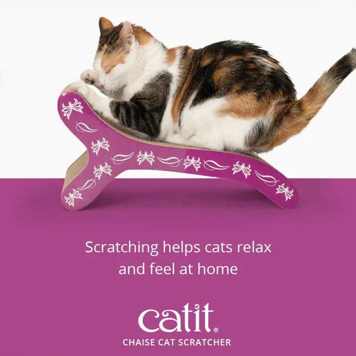 Catit - Cat Scratcher with Catnip - Butterfly Chaise