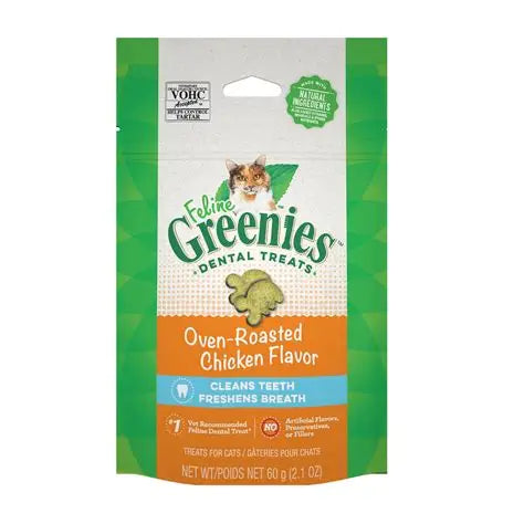 Greenies - Feline Dental Treat - Roasted Chicken