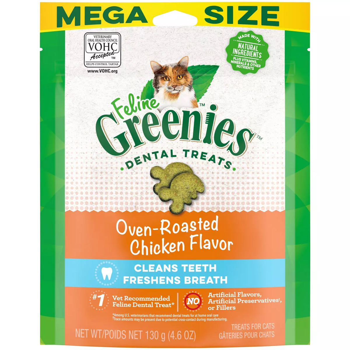 Greenies - Feline Dental Treat - Roasted Chicken