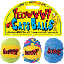 Yeowww! My Cat Balls - 3 pk