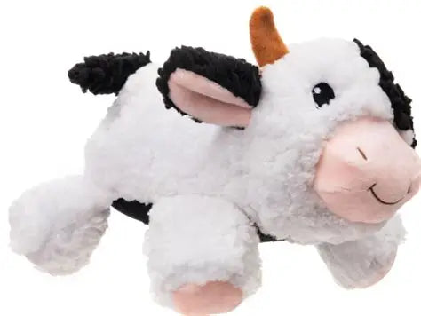 GROWL - Fuzzarroos Cow White 9"