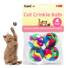 CanCor - Mini Crinkle Ball 4 pk