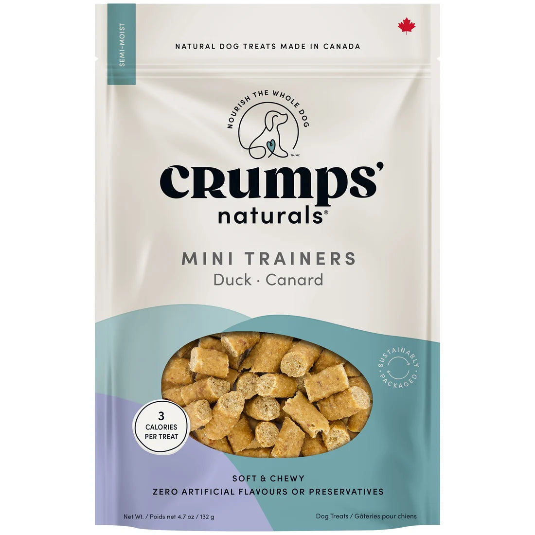 Crumps - Dog Mini Trainers Semi-Moist Duck