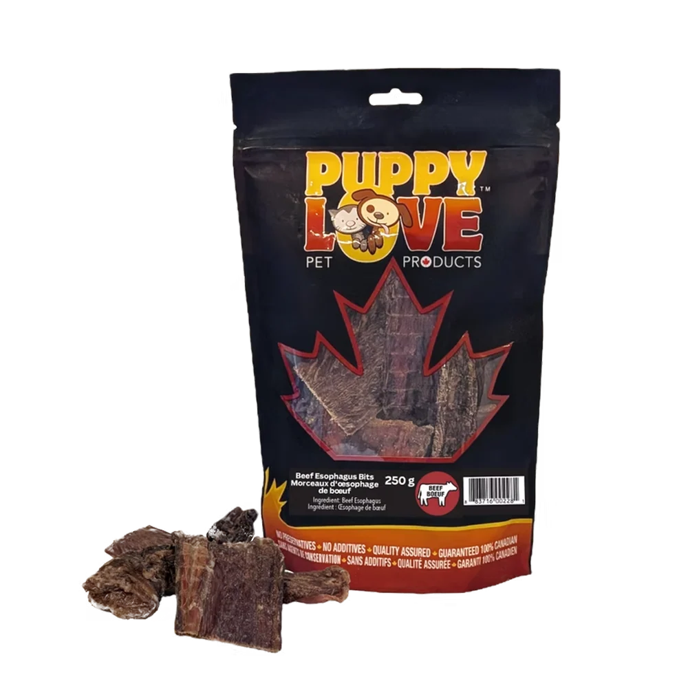 Puppy Love - Beef Esophagus Bits