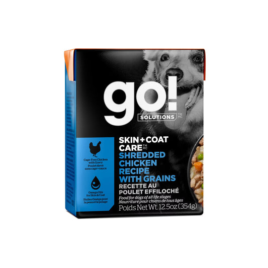 Go! Skin & Coat - Shredded Chicken 12.5 oz |Dog