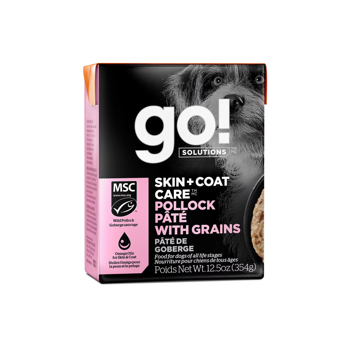 Go! Skin & Coat - Pollock Pate 12.5 oz | Dog