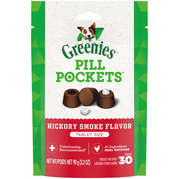 Greenies - Dog Pill Pockets - Hickory Smoke