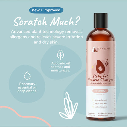 Kin+Kind - Rosemary - Itchy Pet Shampoo