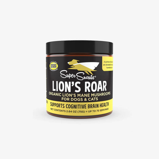 Super Snouts -  Lions Roar Cognitive Support for Dogs & Cats