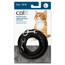 Catit - Nylon Black - 3M (10ft) Tie-Out